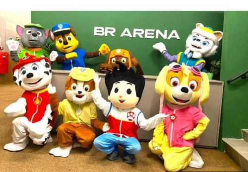 Patrulha Canina personagens vivos cosplay Festa infantil 786969