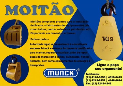 Peças Para Guindastes e Guindautos - Marca Munck 744729