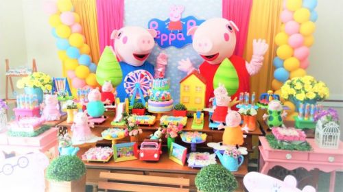 Peppa Pig e George cover personagens vivos 641472