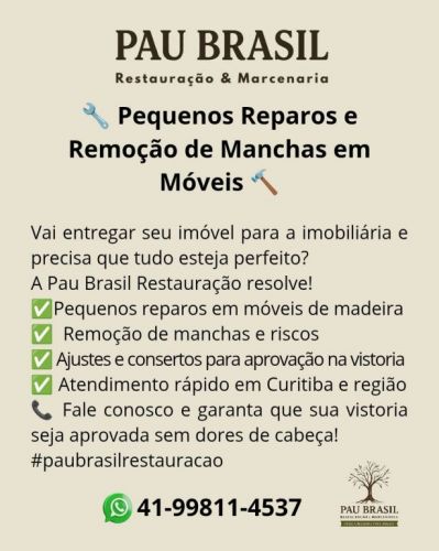 Pequenos reparos em móveis e madeiras em geral 754623