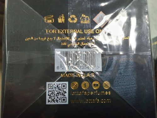 Perfume Árabe Asad Lattafa 100 Ml Masculino    o r i g i n a l     Preço De Atacado 768571