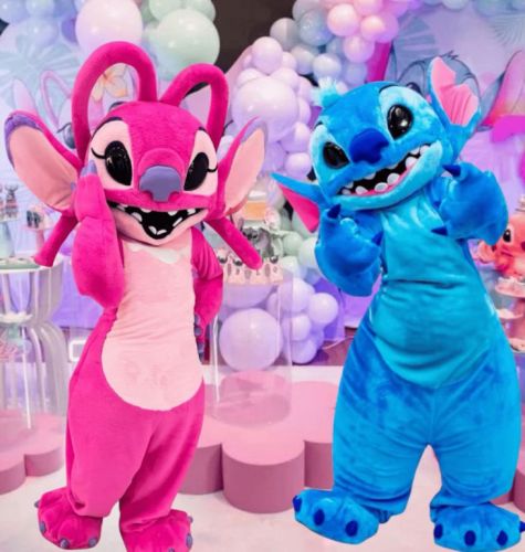 Personagens vivos Stitch e Angel cover 752495