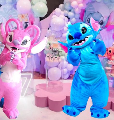 Personagens vivos Stitch e Angel cover 752497