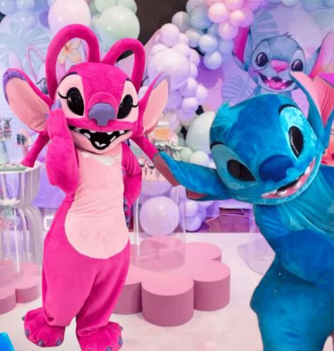 Personagens vivos Stitch e Angel cover 752500