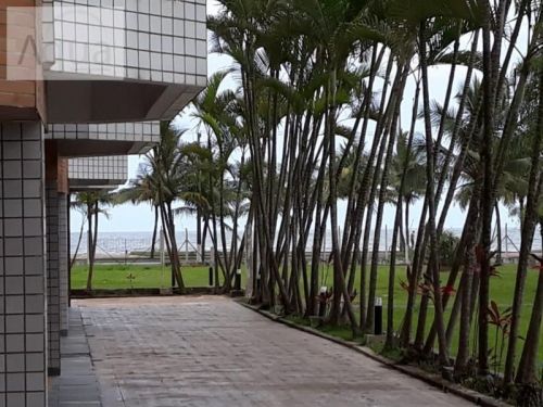 Pg015 Apartamento - Condominio frente ao mar - Solemar 745420