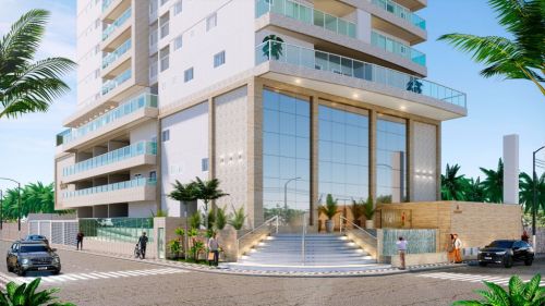 Pg052 Apartamento 200m do mar - Guilhermina - Praia Grande 753231
