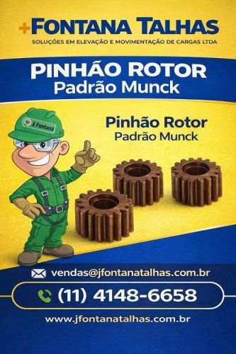 Pinhão Rotor Padrão Munck  775650