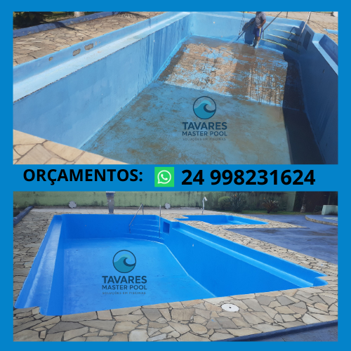 Pintura de piscina em Volta Redonda 755209