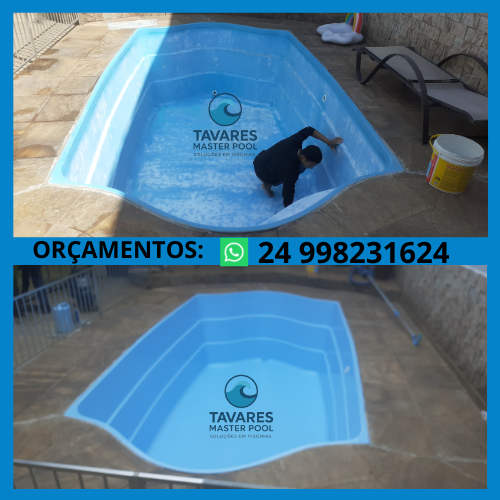 Pintura de piscina em Volta Redonda 755210