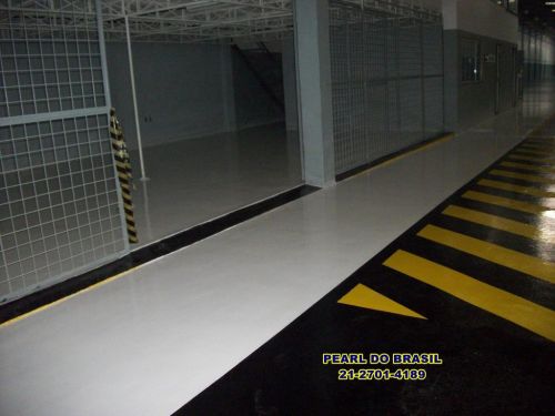 Pintura Epóxi De Piso Industrial Garagens Galpoes Quadras 579217