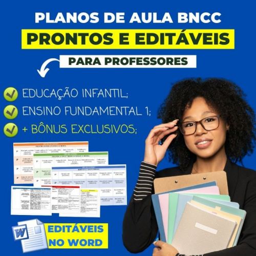 Planejamento de aulas Bncc 2024 100% editáveis 699643