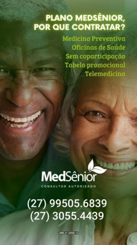 Planos de saúde Medsenior  Es  621656