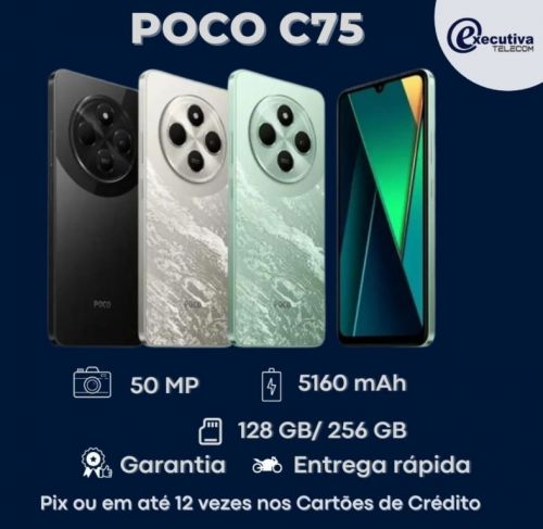Poco C75 256gb8gb Ram Pretogoldverde 750315