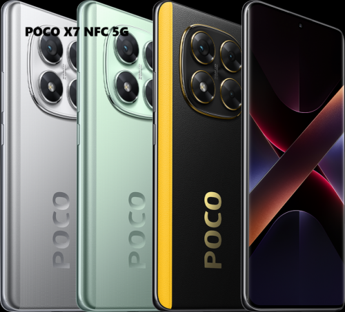 Poco X7 5g 256gb8gb ram preto silver verde 768993