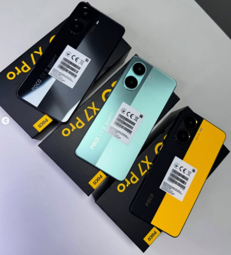 Poco X7 Pro 512gb12gb Ram Preto Amarelo Verde 750493