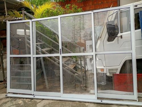 porta aluminio balcão 4 folhas 210x360  retirar vila formosa zlester Sp 778318