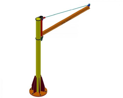 Pórtico Giratório Braço Giratório de Coluna - Projeto 769850