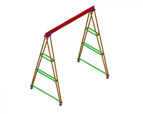 Pórtico Móvel Guindaste Talha  Projeto  769843