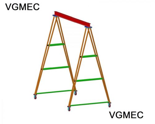 Pórtico Móvel Guindaste Talha  Projeto  769845