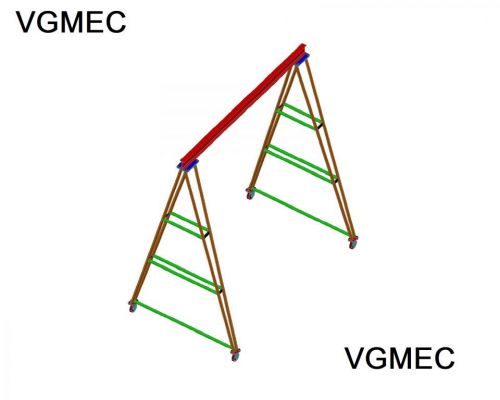 Pórtico Móvel Guindaste Talha  Projeto  769846