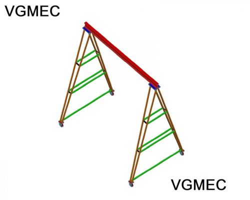 Pórtico Móvel Guindaste Talha  Projeto  769847