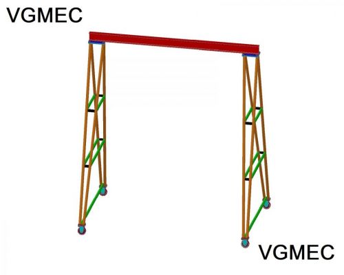 Pórtico Móvel Guindaste Talha  Projeto  769848