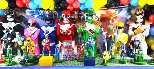 Power Rangers personagens vivos cover Festa 737491
