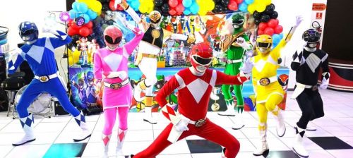 Power Rangers personagens vivos cover Festa 737498