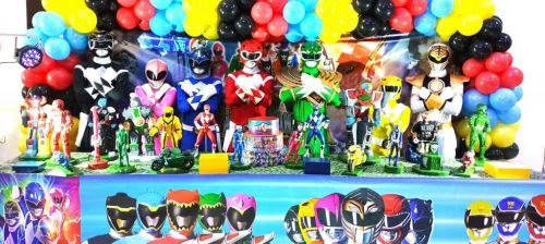 Power Rangers personagens vivos cover Festa 737499