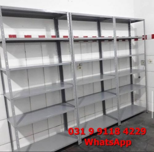 Prateleira de Aço Grande 40cm com Reforço Ômega Frete Grátis para Bh Minas Gerais Mg Nova   764801