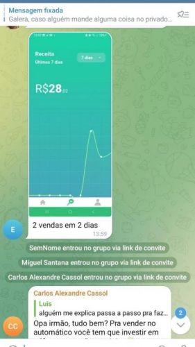 Primeira venda em 2 dias 688761