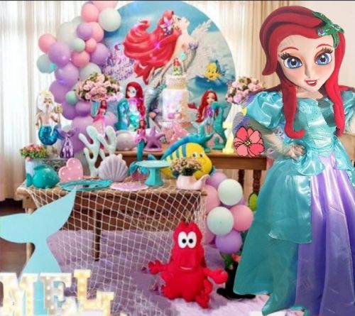 Princesa Ariel cover personagens vivos festas infantil 587581