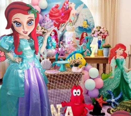Princesa Ariel cover personagens vivos festas infantil 587582