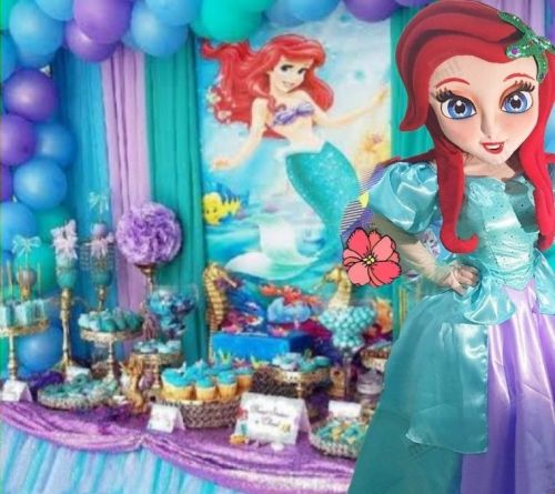 Princesa Ariel cover personagens vivos festas infantil 587585