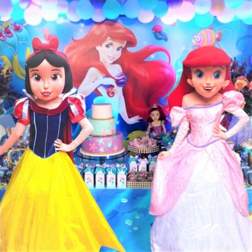 Princesa Ariel personagens vivos cover princesas 642003
