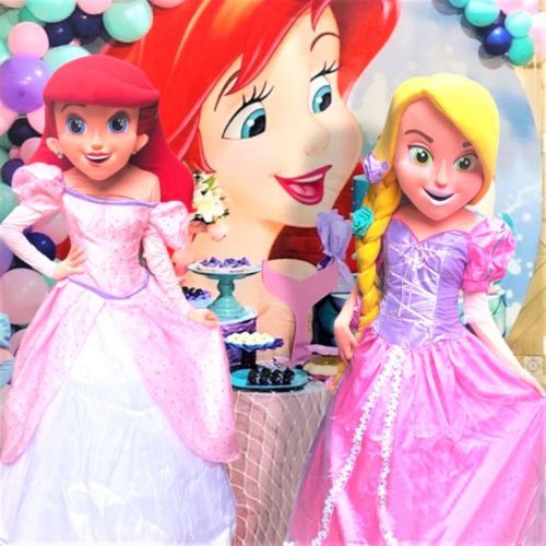 Princesa Ariel personagens vivos cover princesas 642004