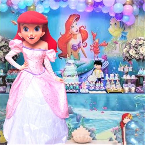 Princesa Ariel personagens vivos cover princesas 642005