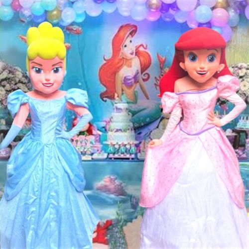 Princesa Ariel personagens vivos cover princesas 642006