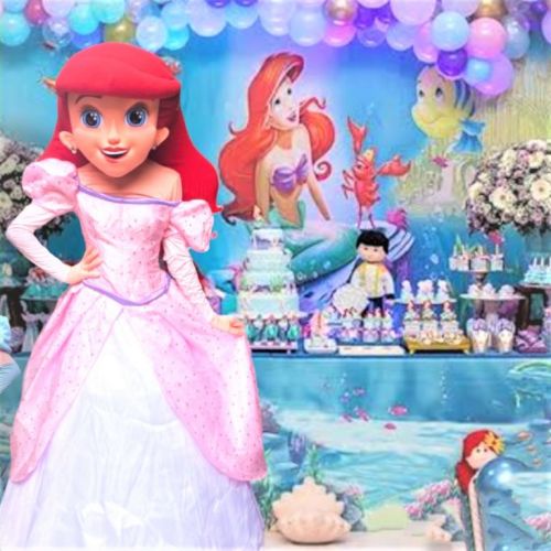 Princesa Ariel personagens vivos cover princesas 642007