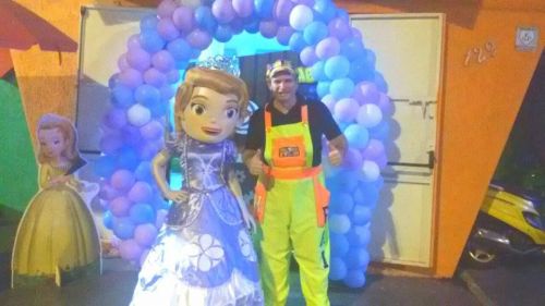 Princesa Sofia Cover Personagens Vivos Animação Festas Infantil 323363