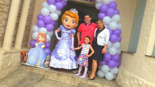 Princesa Sofia Cover Personagens Vivos Animação Festas Infantil 323364