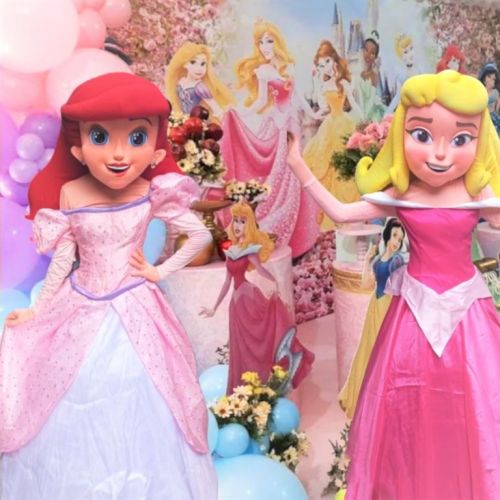 Princesas cover turma personagens vivos festa infantil 641338