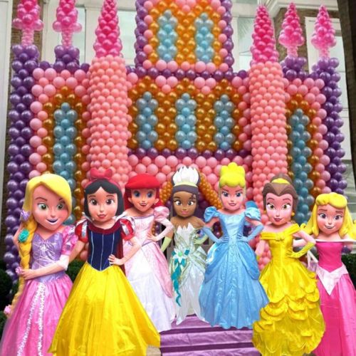 Princesas cover turma personagens vivos festa infantil 641341