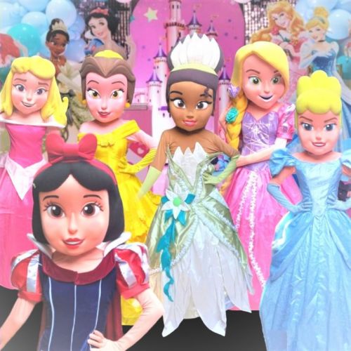 Princesas cover turma personagens vivos festa infantil 641343