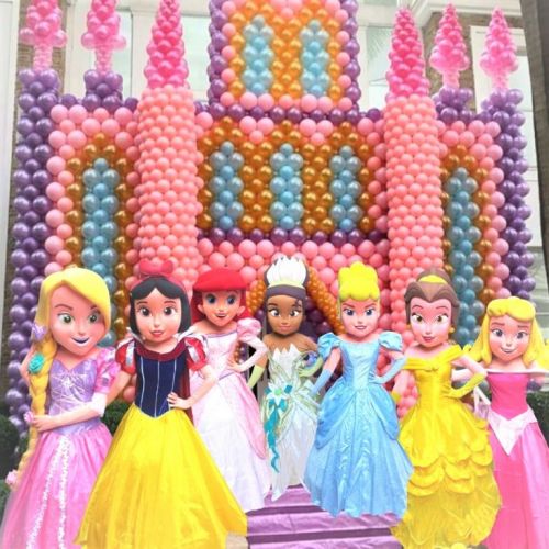 Princesas cover turma personagens vivos festa infantil 641345