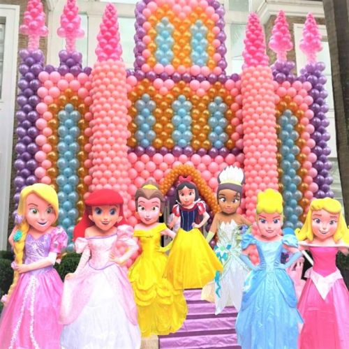 Princesas cover turma personagens vivos festa infantil 641346