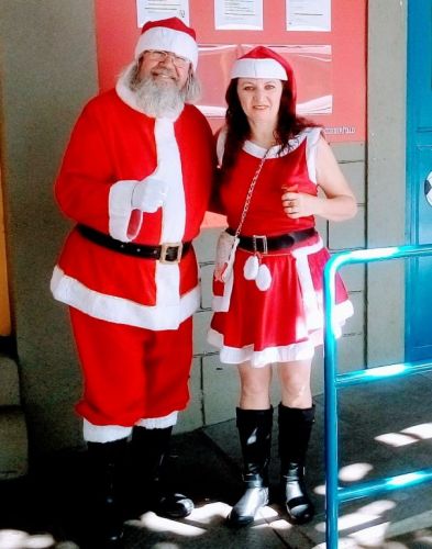 contratar  papai noel e mamãe noel   aqui tem feliz natal 762207