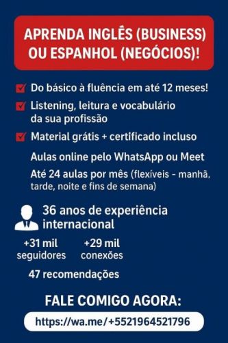 Prof. Tradutor Revisor Intérprete Inglês - Espanhol 783403 Prof. Tradutor Revisor Intérprete Inglês - Espanhol 783403