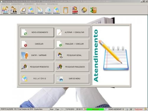 Programa Agendamento e Atendimento v1.0 - Fpqsystem 657612