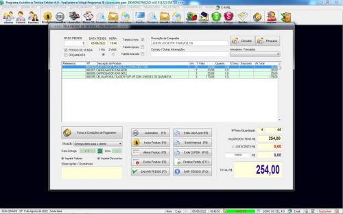 Programa Assistência Técnica Celular Os Vendas Estoque e Financeiro v4.0 - Fpqsystem 623091 Programa Assistência Técnica Celular Os Vendas Estoque e Financeiro v4.0 - Fpqsystem 623091